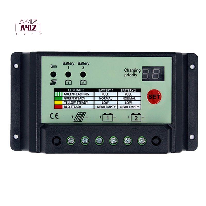 Pwm Charge Controller - A41Z-듀얼 배터리 태양광 충전 컨트롤러 PWM