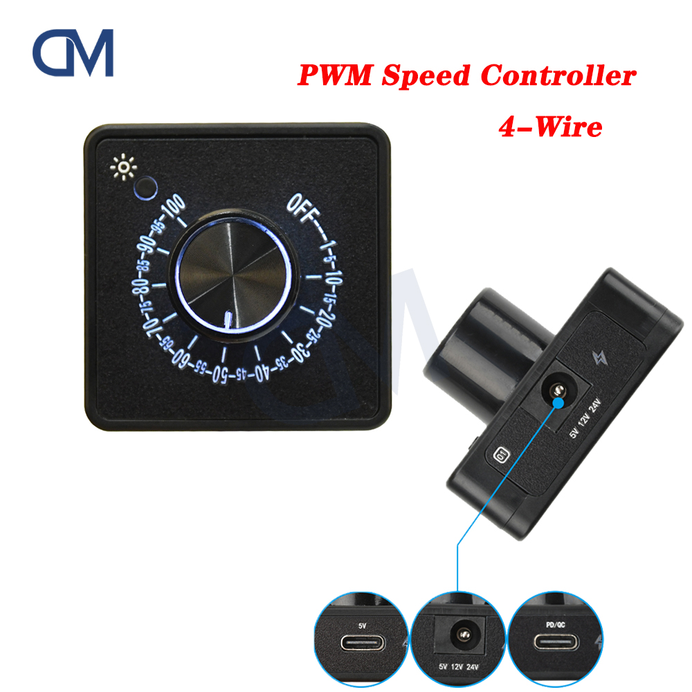 Pwm Charge Controller - 4핀 PWM 팬 속도 조절기 PD