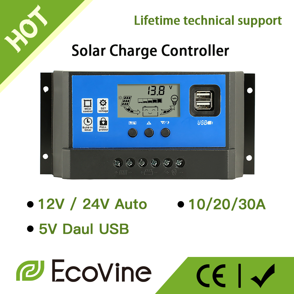 Pwm Charge Controller - 태양광 패널 충전 컨트롤러, PWM MPPT,
