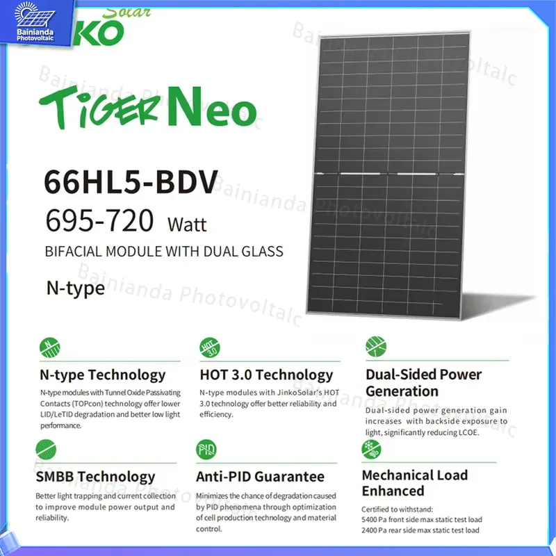 징코 고효율 태양광 패널 타이거 네오 N타입 700W  - Jinko Solar Panel Tiger Neo 리뷰 및 가격