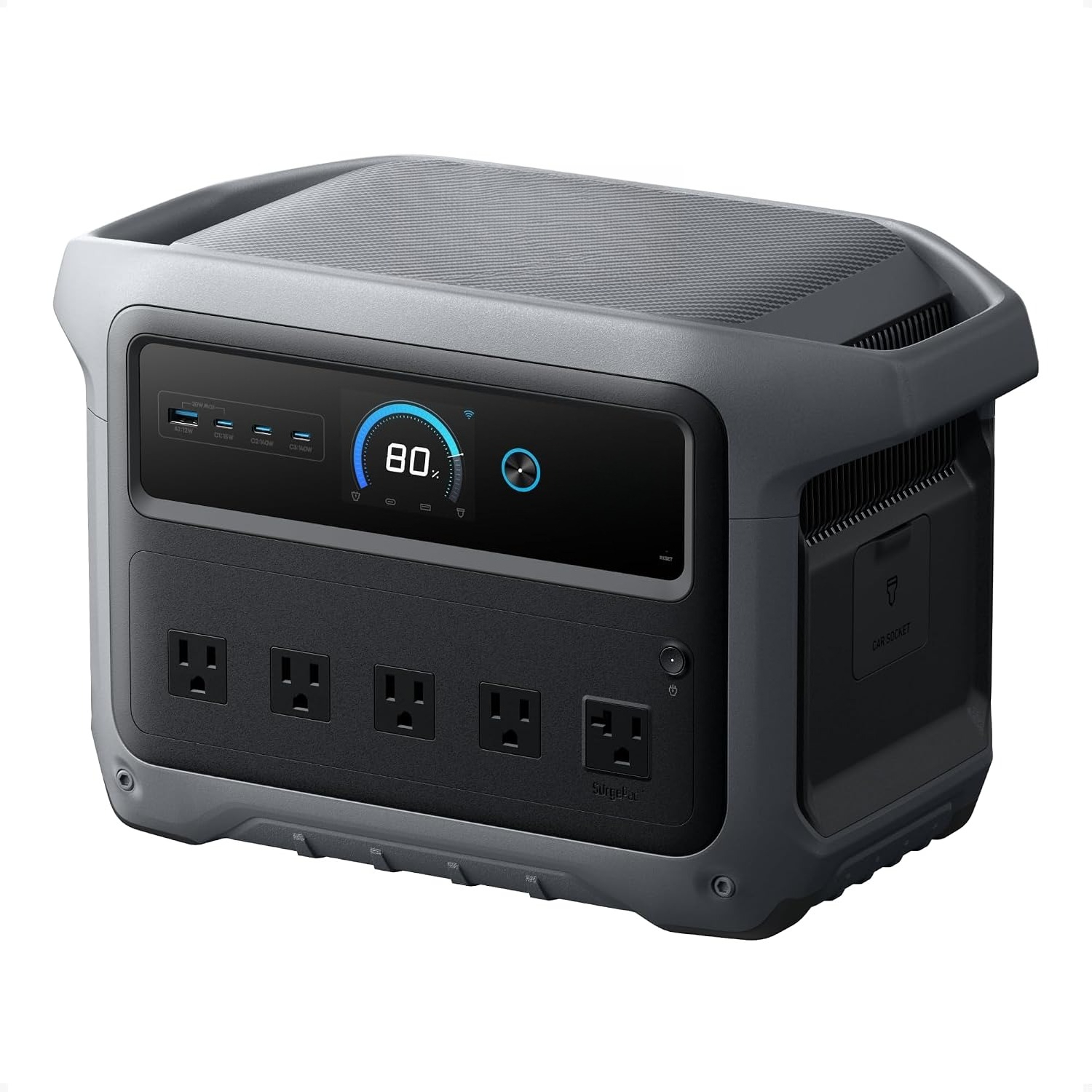 C1000 Gen 2 휴대용 파워스테이션, 1,024W - Anker Power Station Solix C1000 리뷰 및 가격