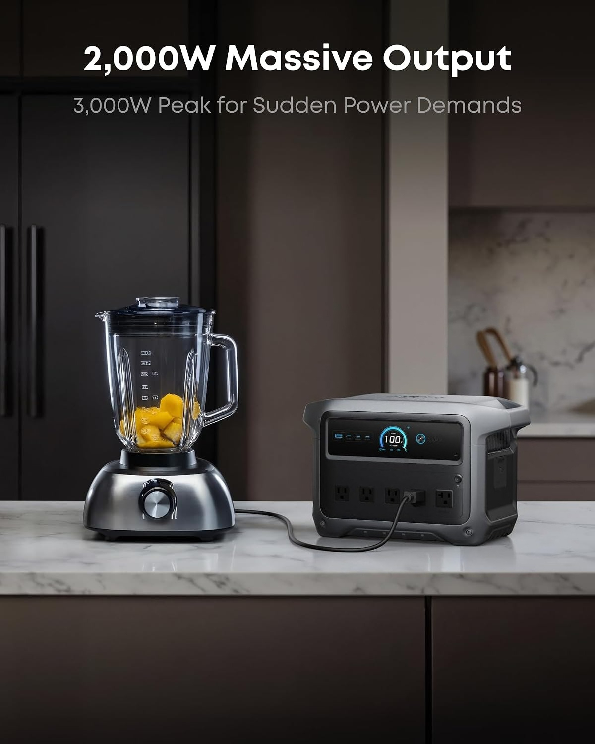 C1000 Gen 2 휴대용 파워스테이션, 1,024W - Anker Power Station Solix C1000 리뷰 및 가격