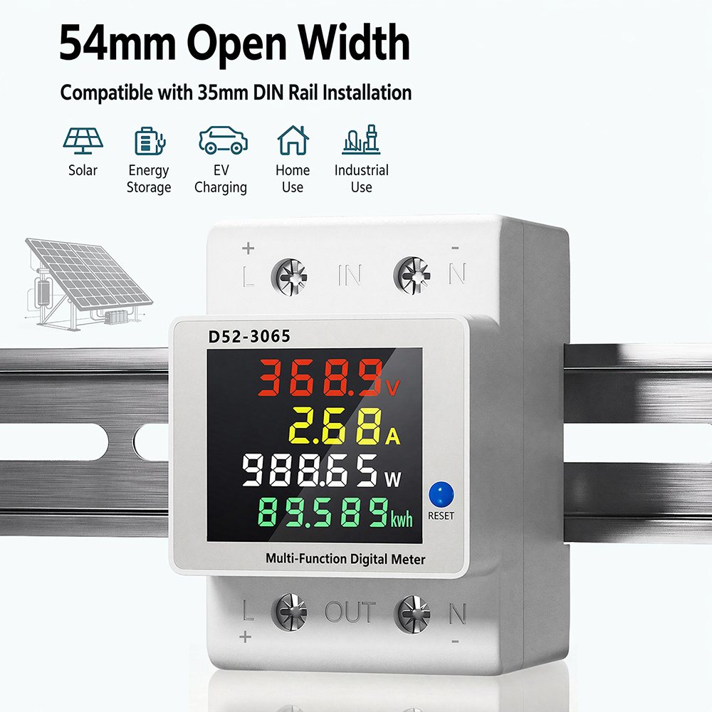 4 in 1 DIN 레일 DC 에너지 미터 14-600 - Renewable Energy Demonstration Kit 리뷰 및 가격