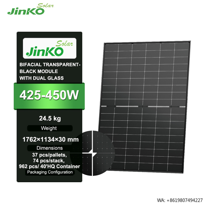 징코 타이거 네오 425-450와트 54HL4R-BDB - Jinko Solar Panel Tiger Neo 리뷰 및 가격
